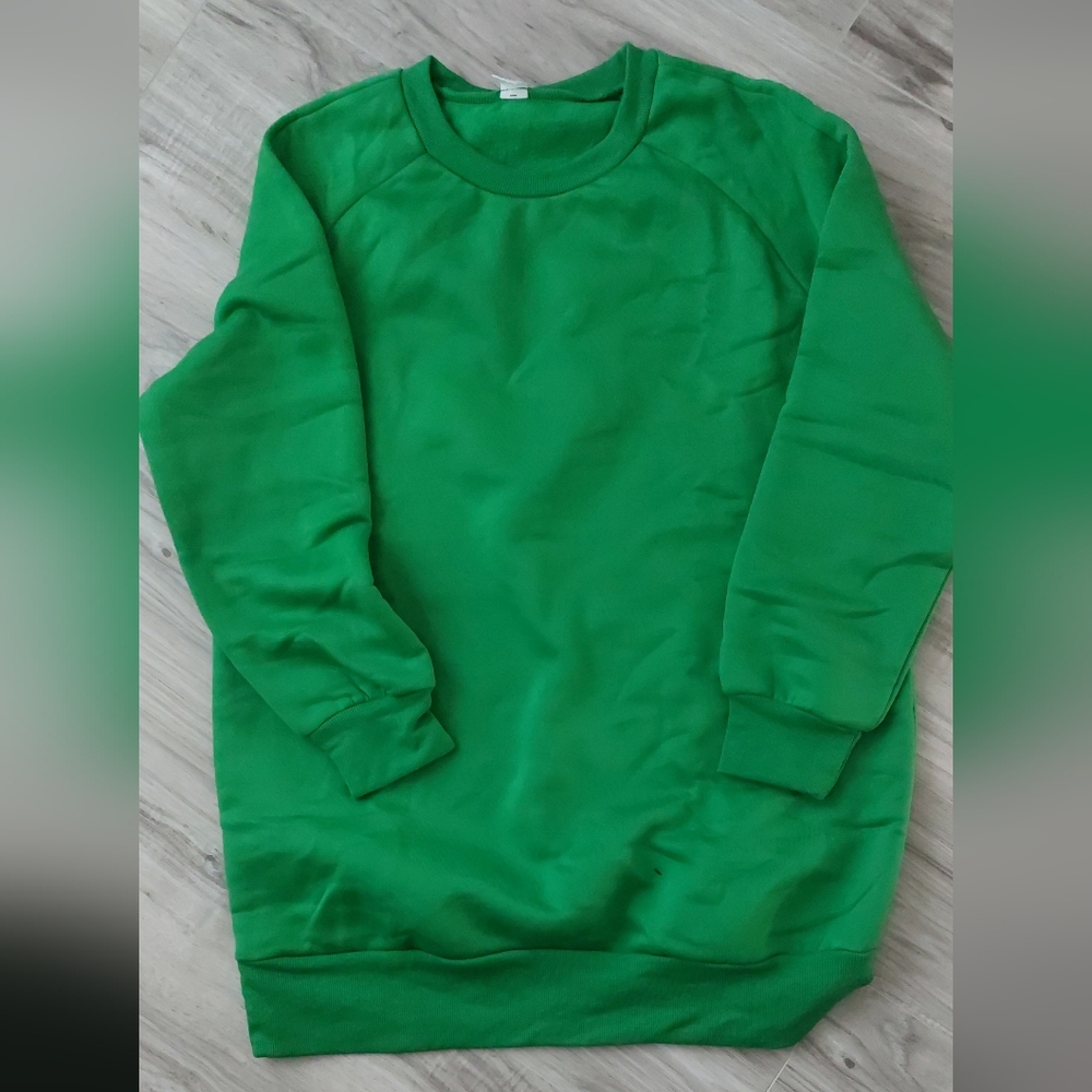 Green Long Sweatshirt